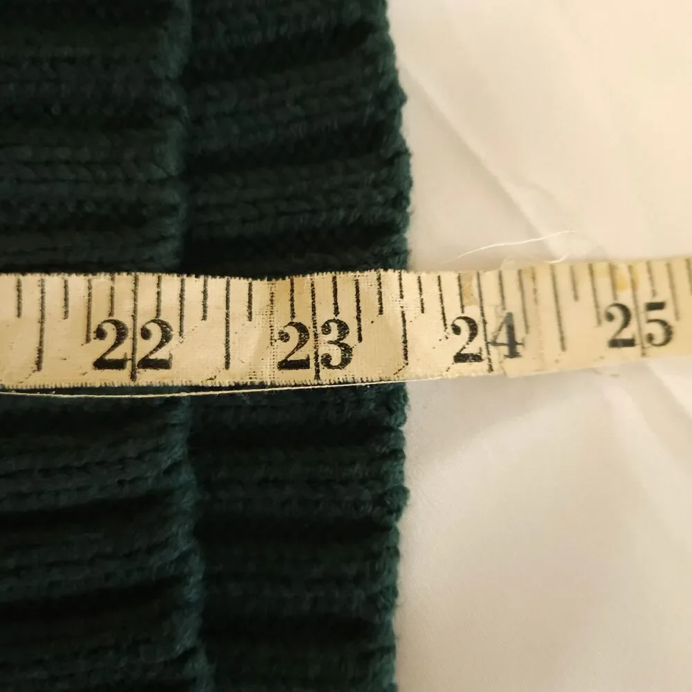 NWT Talbots Diamond Fair Isle‎ Green Sweater Womens Petite Small